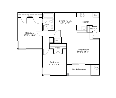 2450 Masons Ferry Dr 2-3 Beds Apartment, Affordable for Rent - Photo Gallery 23